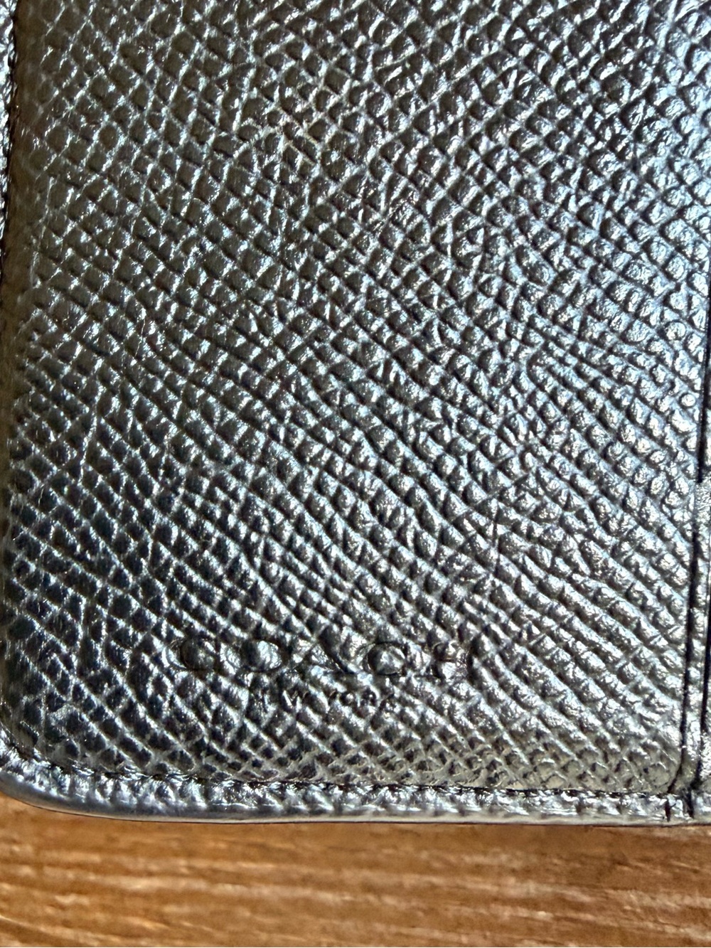 Coach black leather wallet - Picture 7 of 8